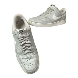 Men's Nike Court Vision Low Sneakers Gray And White US Size 8